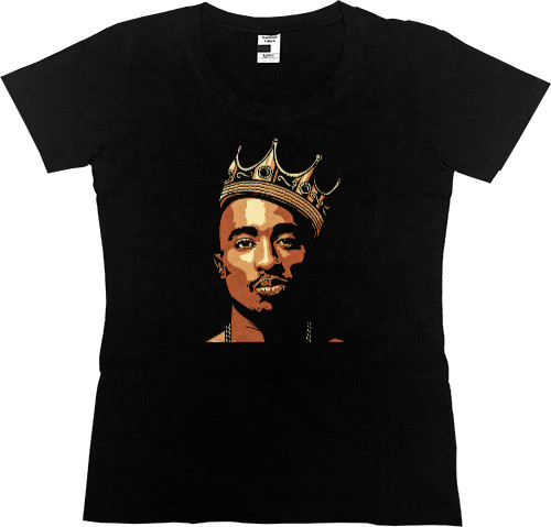 Women's Premium T-Shirt - 2Pac 3 - Mfest