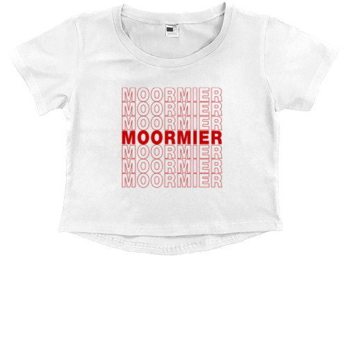 Kids' Premium Cropped T-Shirt - Пэйтон Мурмиер 2 - Mfest