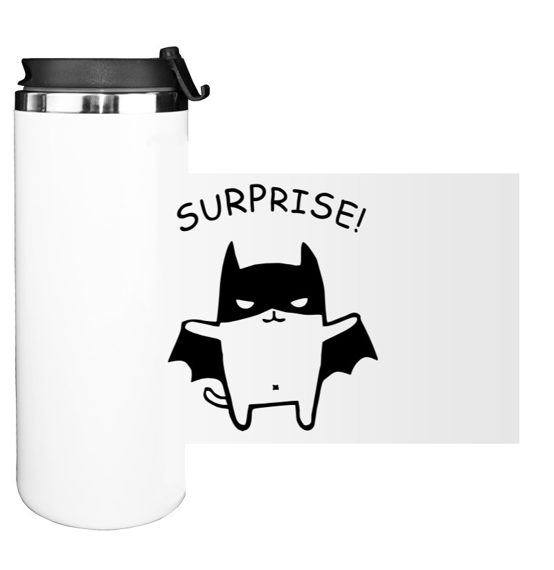 Water Bottle on Tumbler - Surprise Batman - Mfest