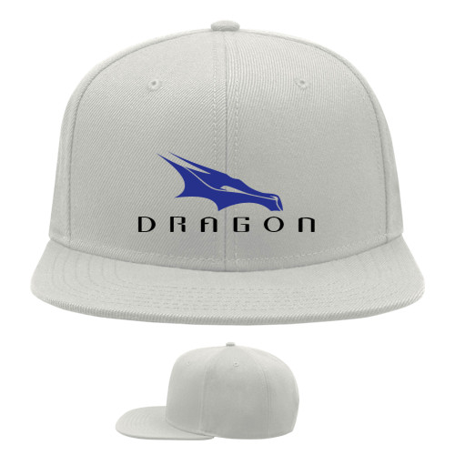 Snapback Baseball Cap - Crew Dragon 2 - Mfest