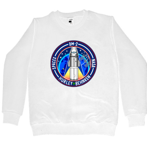 Men’s Premium Sweatshirt - SpaceX Dragon 3 - Mfest