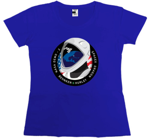 Women's Premium T-Shirt - SpaceX Dragon - Mfest