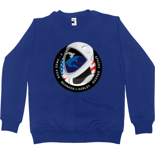 Men’s Premium Sweatshirt - SpaceX Dragon - Mfest