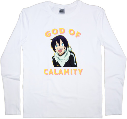 Men's Longsleeve Shirt - God of Calamity (Бездомный бог / Noragami) - Mfest