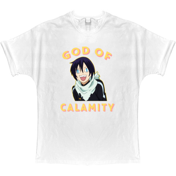 T-shirt Oversize - God of Calamity (Бездомный бог / Noragami) - Mfest