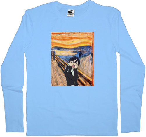 Men's Longsleeve Shirt - Бездомный бог "Крик"  / Noragami - Mfest