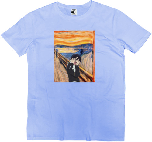 Men’s Premium T-Shirt - Бездомный бог "Крик"  / Noragami - Mfest