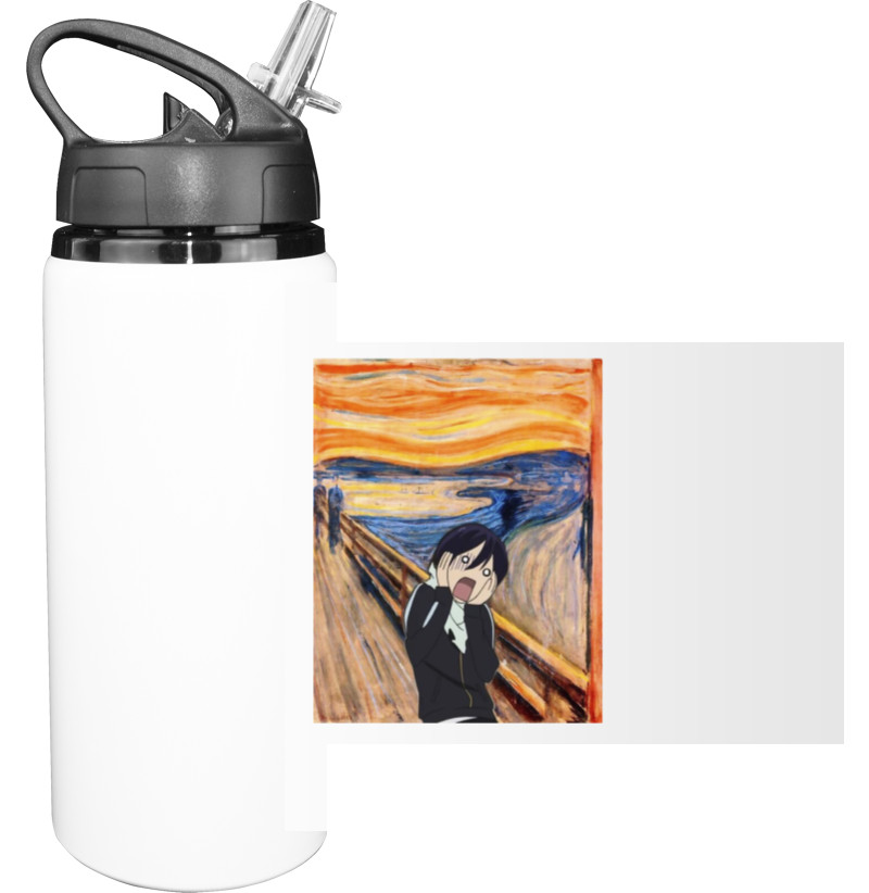 Sport Water Bottle - Бездомный бог "Крик"  / Noragami - Mfest