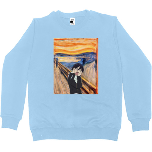 Men’s Premium Sweatshirt - Бездомный бог "Крик"  / Noragami - Mfest