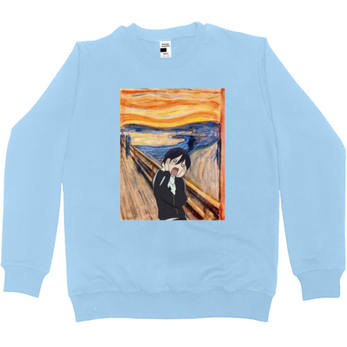 Women's Premium Sweatshirt - Бездомный бог "Крик"  / Noragami - Mfest