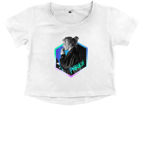 Kids' Premium Cropped T-Shirt - Pharaoh / Фараон 4 - Mfest