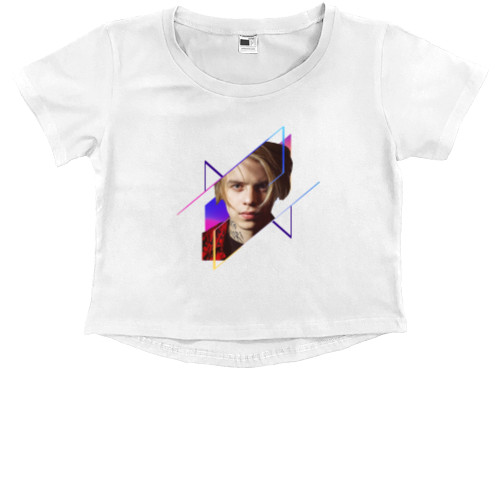 Kids' Premium Cropped T-Shirt - Pharaoh / Фараон 3 - Mfest