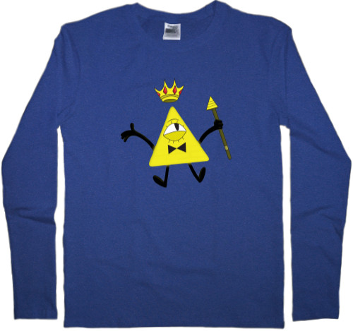 Men's Longsleeve Shirt - Билл Шифр (Gravity Falls) - Mfest