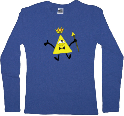 Women's Longsleeve Shirt - Билл Шифр (Gravity Falls) - Mfest