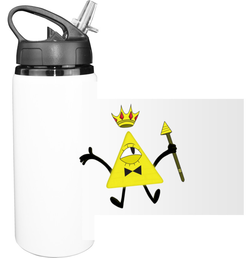 Sport Water Bottle - Билл Шифр (Gravity Falls) - Mfest