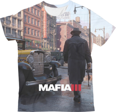 Футболка 3D Детская - Мафия III / Mafia III (3) - Mfest