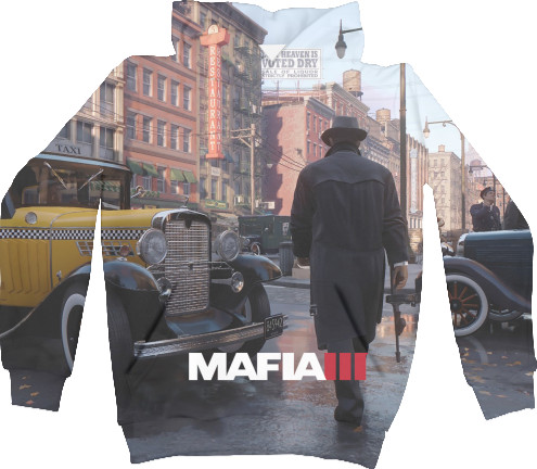 Худи 3D Унисекс - Мафия III / Mafia III (3) - Mfest