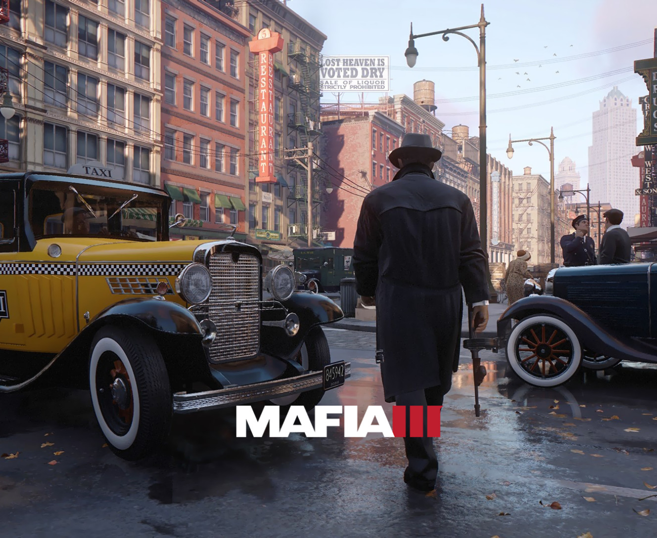 Коврик для мышки - Мафия III / Mafia III (3) - Mfest