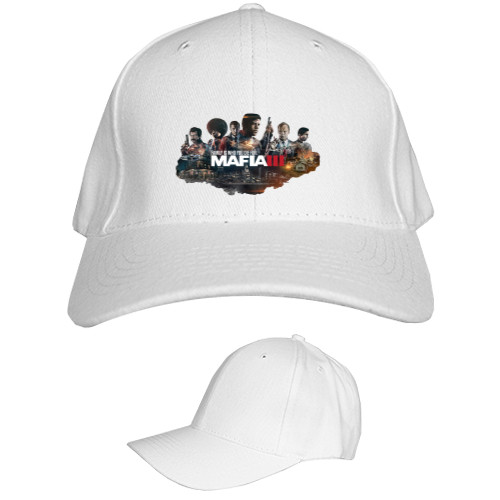 Kids' Baseball Cap 6-panel - Мафия III / Mafia III (2) - Mfest