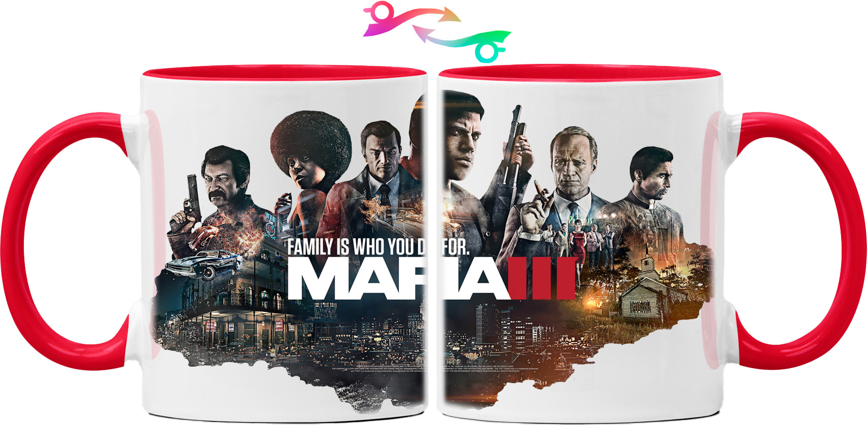 Кружка - Мафия III / Mafia III (2) - Mfest