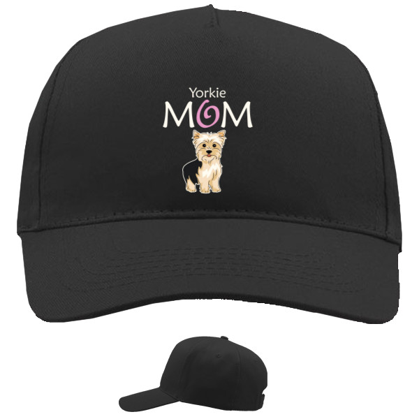 Baseball Caps - 5 panel - Yorkie Mom - Mfest