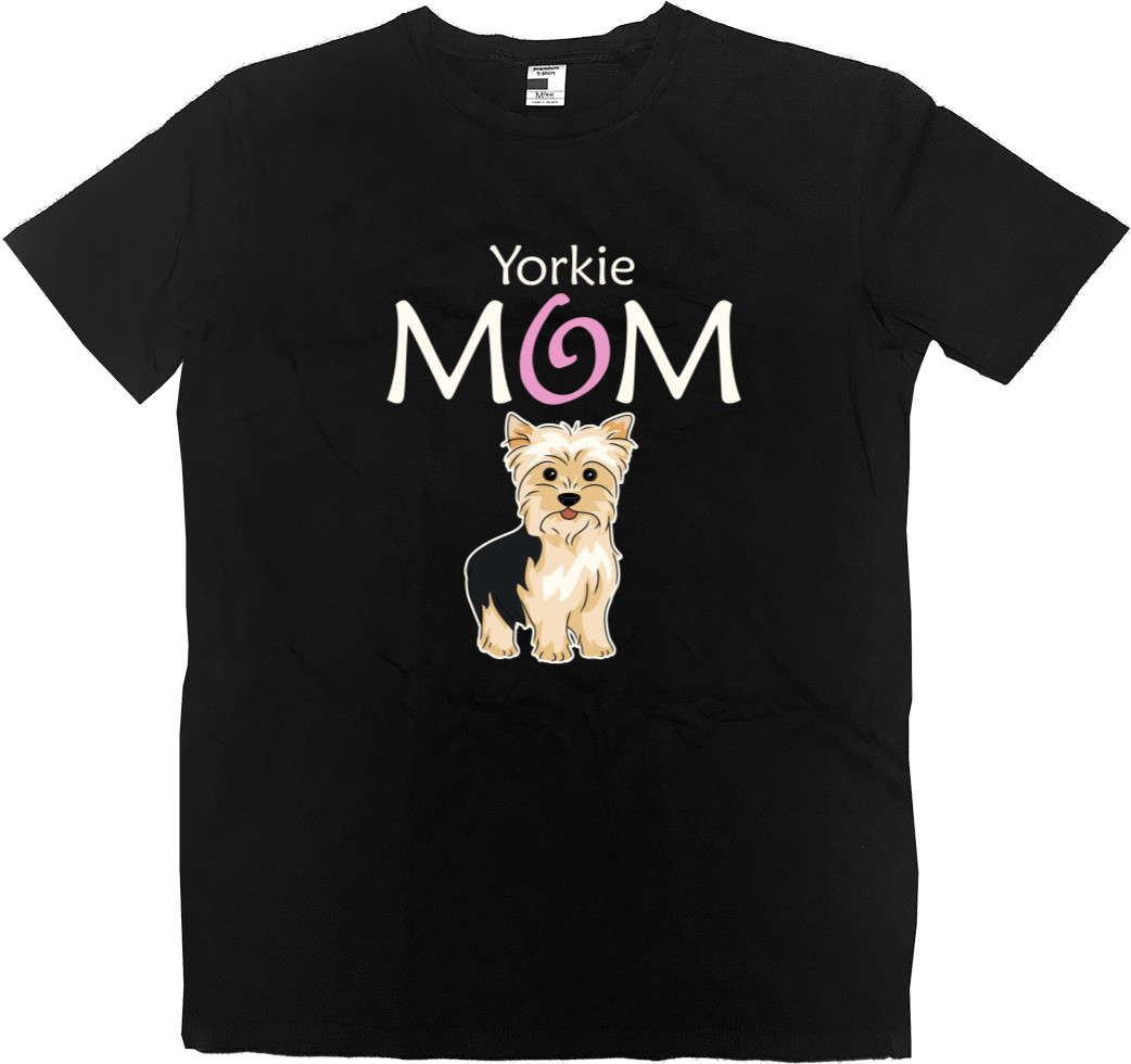 Футболка Премиум Детская - Yorkie Mom - Mfest