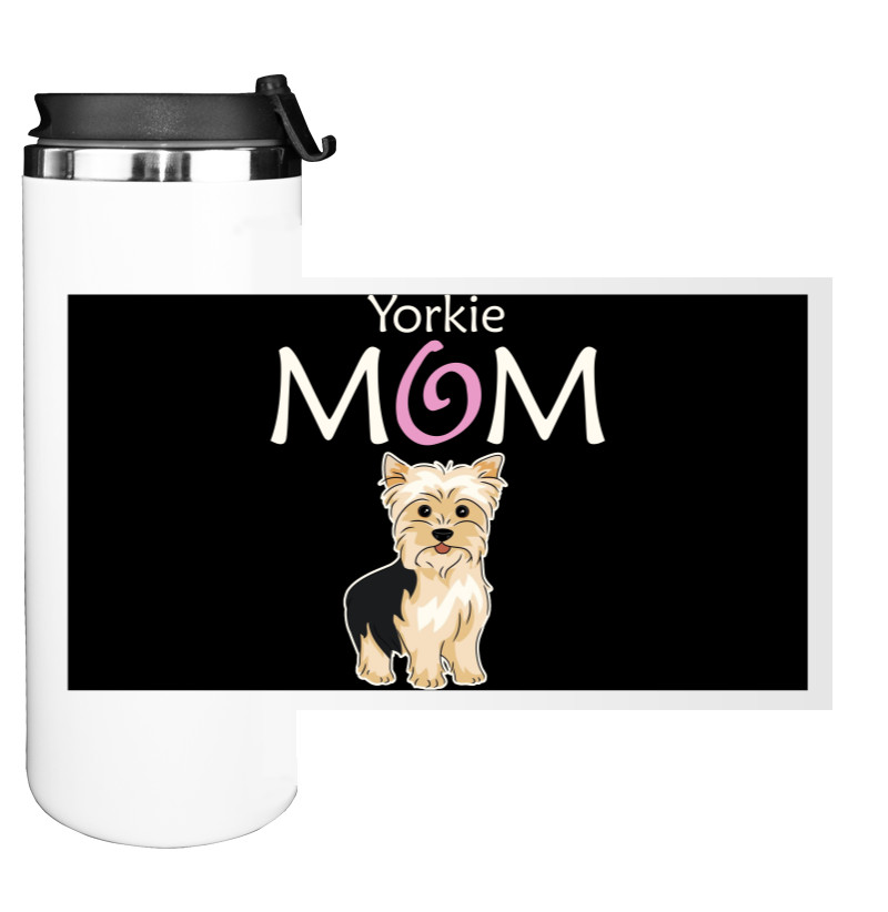 Термокружка - Yorkie Mom - Mfest