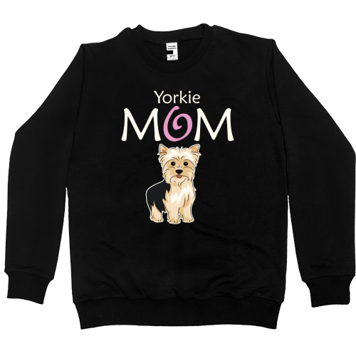 Світшот Преміум Жіночий - Yorkie Mom - Mfest