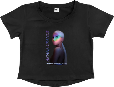 Women's Cropped Premium T-Shirt - Ariana Grande 3 - Mfest