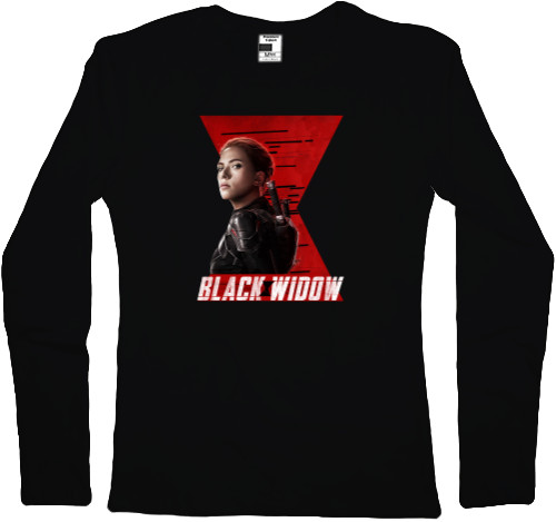 Women's Longsleeve Shirt - Черная Вдова 2 / Black Widow - Mfest