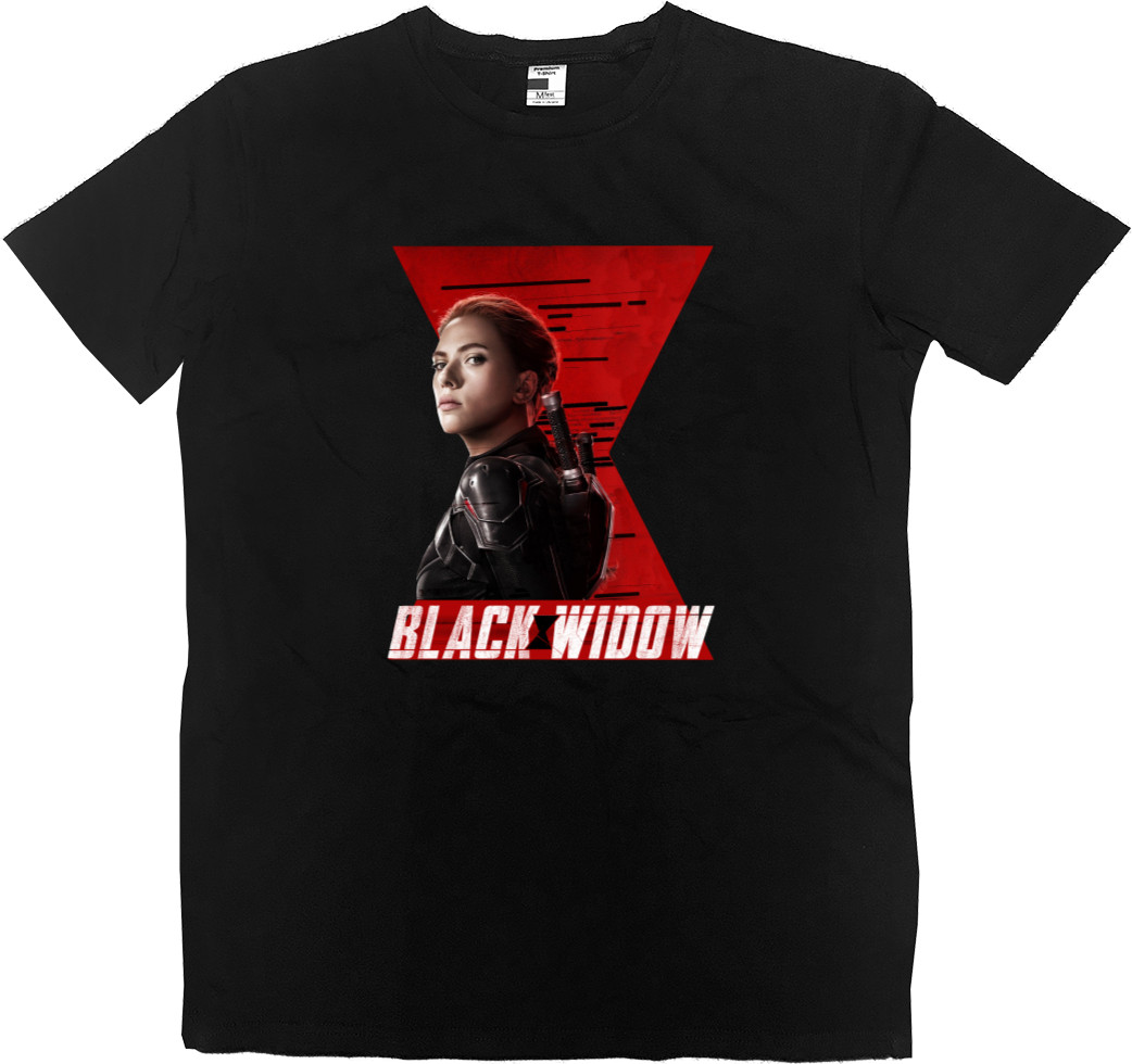 Футболка Премиум Детская - Черная Вдова 2 / Black Widow - Mfest