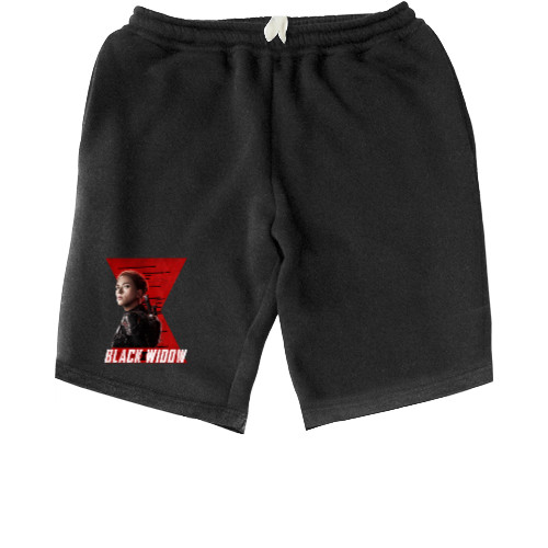 Men's Shorts - Черная Вдова 2 / Black Widow - Mfest