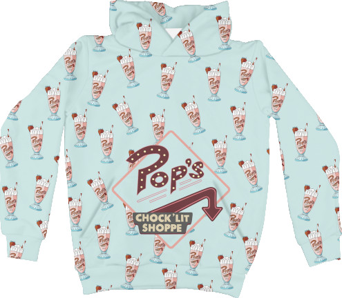 Kids' Hoodie 3D - Pop's Riverdale (Ривердэйл) - Mfest