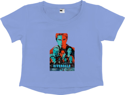 Women's Cropped Premium T-Shirt - Riverdale 2 / Ривердэйл 2 - Mfest