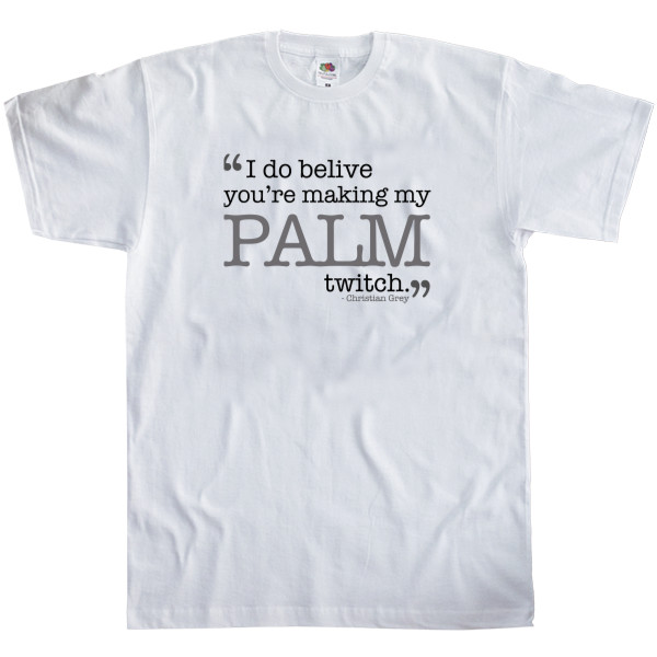 Men's T-Shirt Fruit of the loom - I do belive - Mfest