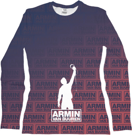 Women's Longsleeve Shirt 3D - Armin Van Buuren 9 - Mfest