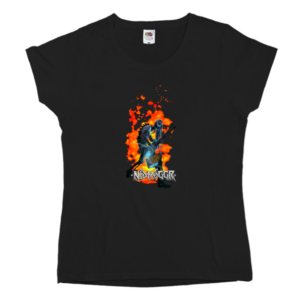 Women's T-shirt Fruit of the loom - Nidhoggr (Bleeding Edge) - Mfest