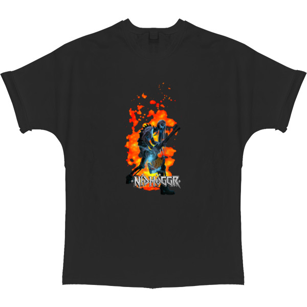 T-shirt Oversize - Nidhoggr (Bleeding Edge) - Mfest