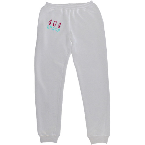 Men's Sweatpants - error 404 - Mfest