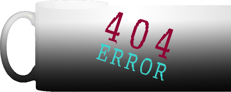 Чашка Хамелеон - error 404 - Mfest