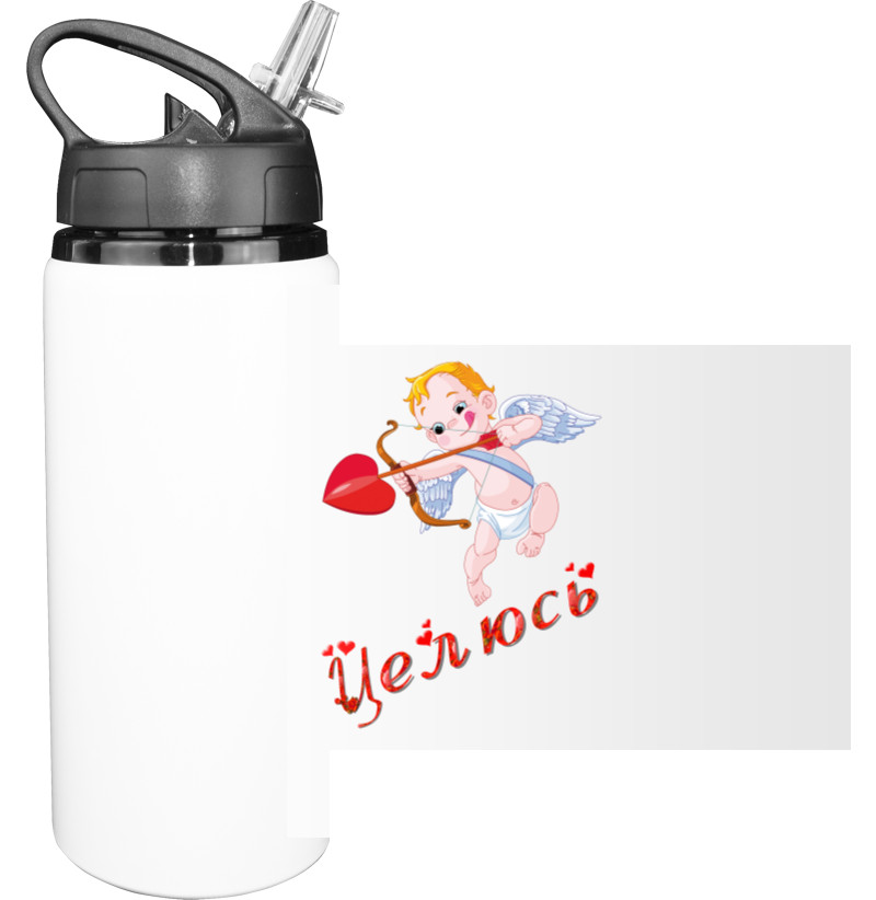 Sport Water Bottle - Целюсь 1 - Mfest