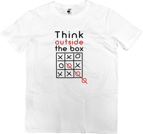 Men’s Premium T-Shirt - Think-outside-the-box - Mfest