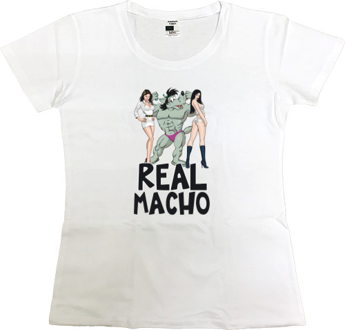 Women's Premium T-Shirt - Real-Macho - Mfest