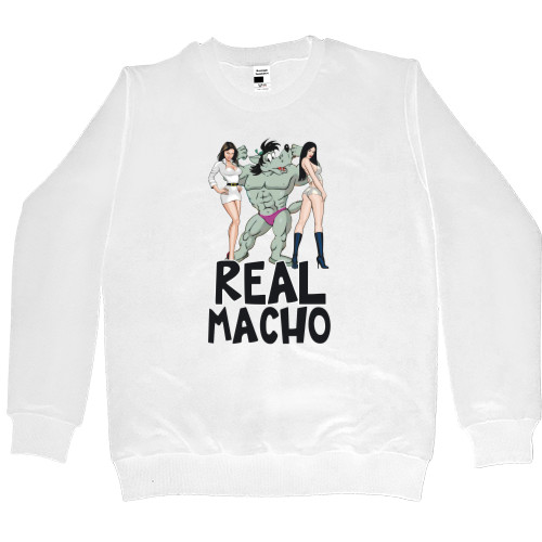 Kids' Premium Sweatshirt - Real-Macho - Mfest