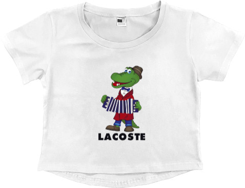 Кроп - топ Премиум Женский - Lacoste - Mfest