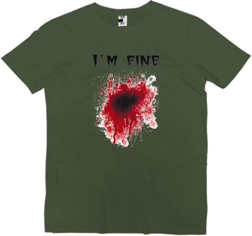 Men’s Premium T-Shirt - Im-fine - Mfest