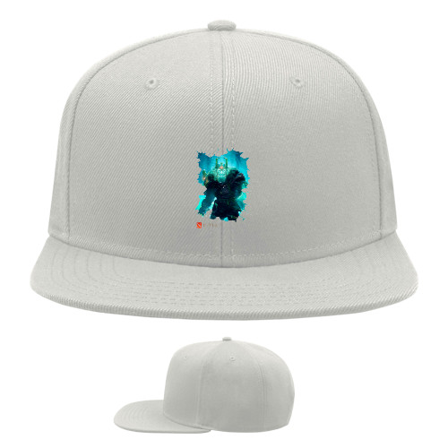 Snapback Baseball Cap - Wraith-King_белый - Mfest