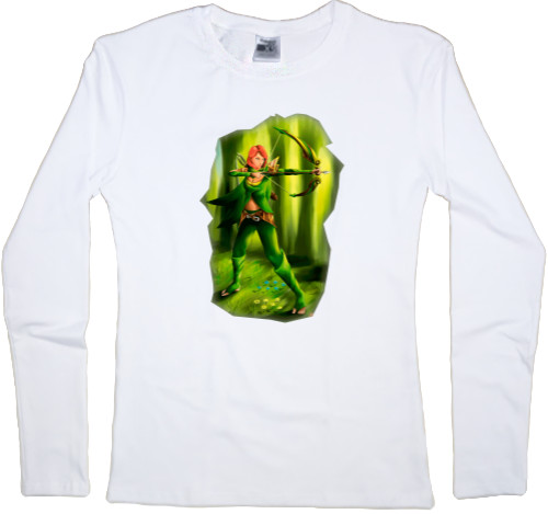 Women's Longsleeve Shirt - Windranger,-windrunner-2_белый - Mfest