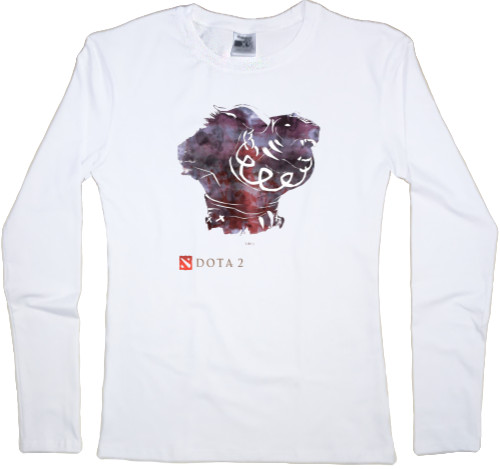 Women's Longsleeve Shirt - Ursa_белый - Mfest