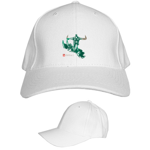 Kids' Baseball Cap 6-panel - Undying_белый - Mfest